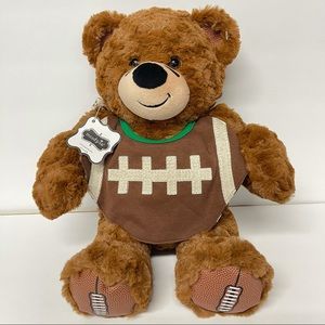 Build a bear football brown bear